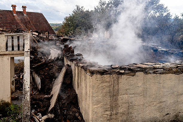 Professional Fire Damage Removal technician working in Jenkintown, PA